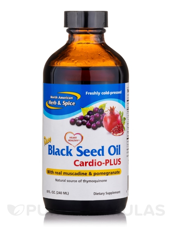 Black Seed Oil Cardio-PLUS - 8 fl. oz (240 ml)