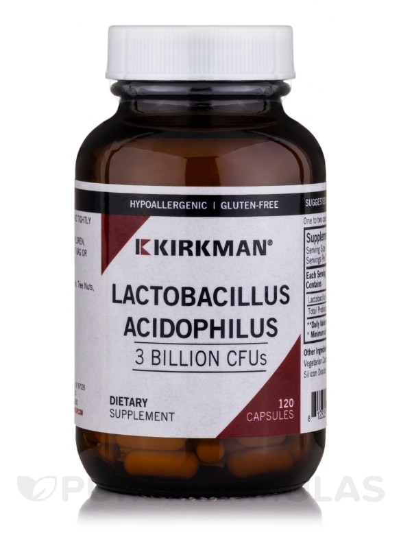 Lactobacillus Acidophilus -Hypoallergenic - 120 Capsules