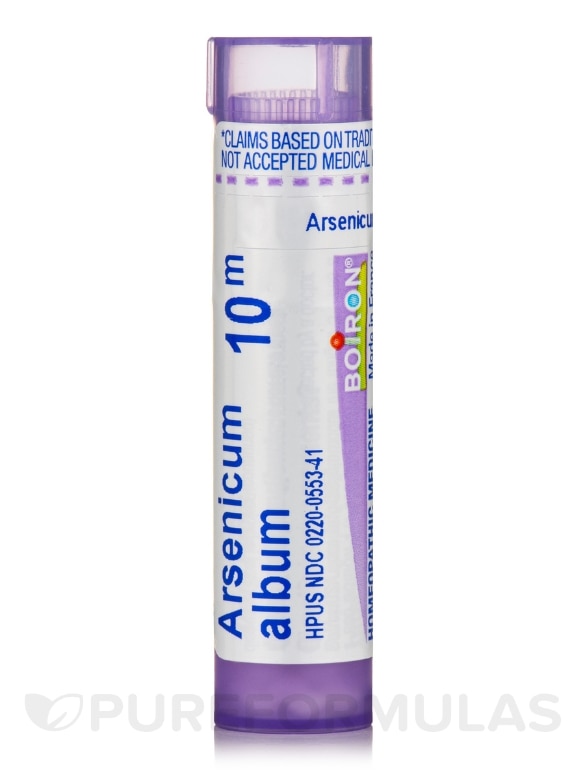 Arsenicum Album 10m - 1 Tube (approx. 80 pellets)