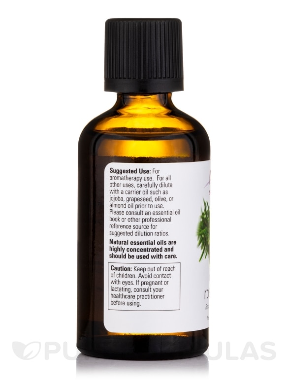 NOW® Essential Oils - Rosemary Oil (100% Pure) - 2 fl. oz (59 ml) - Alternate View 2