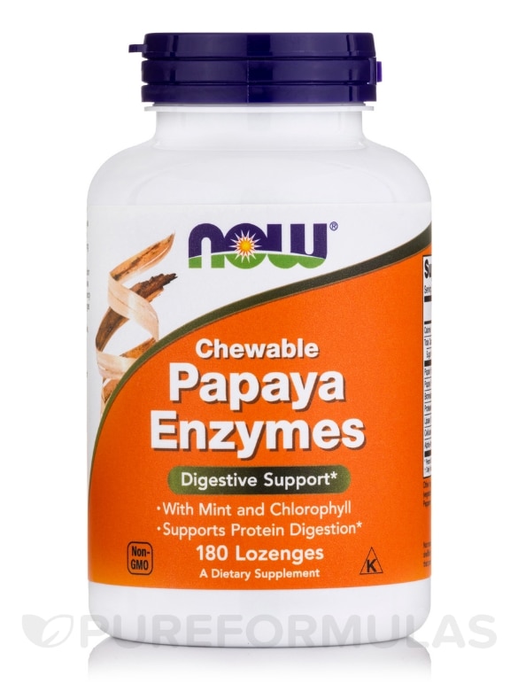 Papaya Enzymes (Chewable) - 180 Lozenges