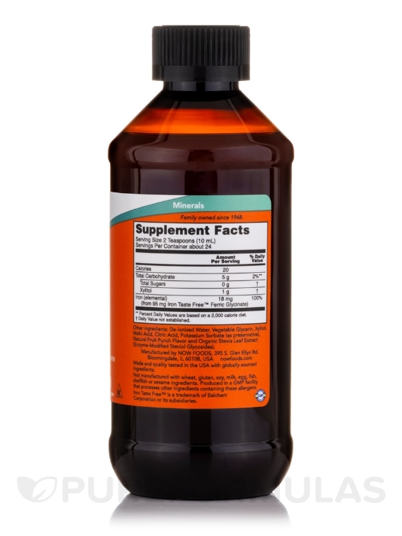 Liquid Iron 18 mg - 8 fl. oz (237 ml) - Alternate View 1