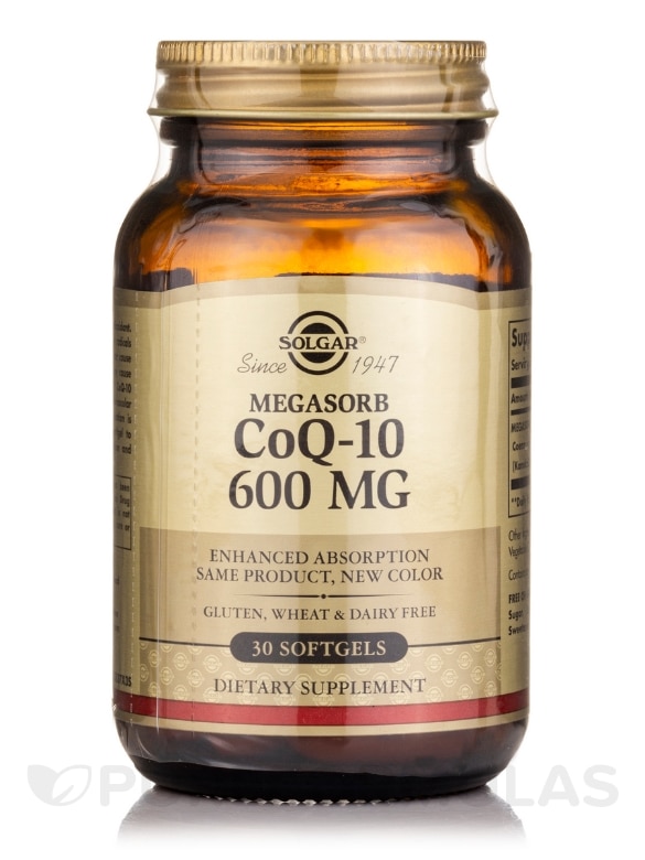 Megasorb CoQ-10 600 mg - 30 Softgels