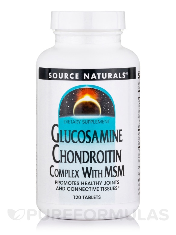 Glucosamine Chondroitin Complex with MSM - 120 Tablets