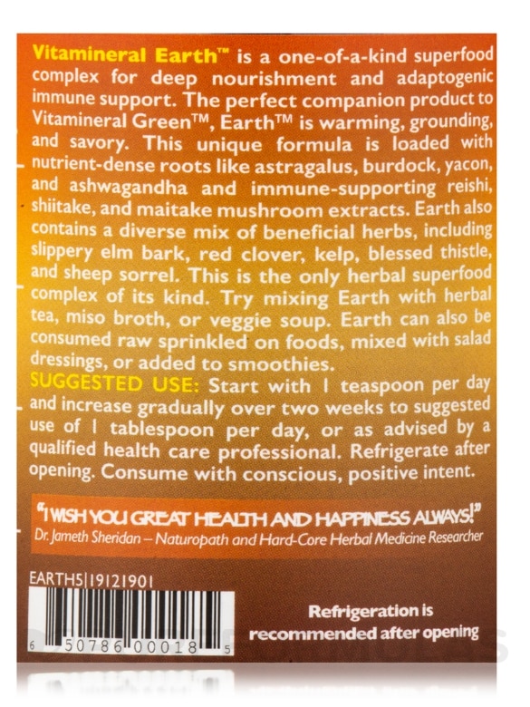 Earth Broth™ Powder (formerly Vitamineral Earth™) - 5 oz (142 Grams) - Alternate View 5