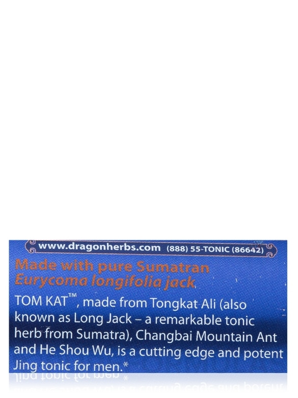 TomKat™ Potent Jing Tonic For Men - 100 Vegetarian Capsules - Alternate View 5