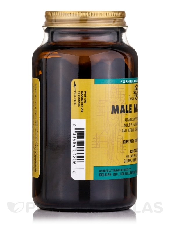 Male Multiple - 120 Tablets - Alternate View 3
