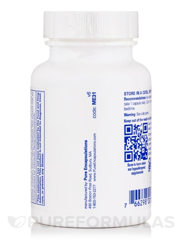 Melatonin 3 mg - 180 Capsules - Alternate View 2