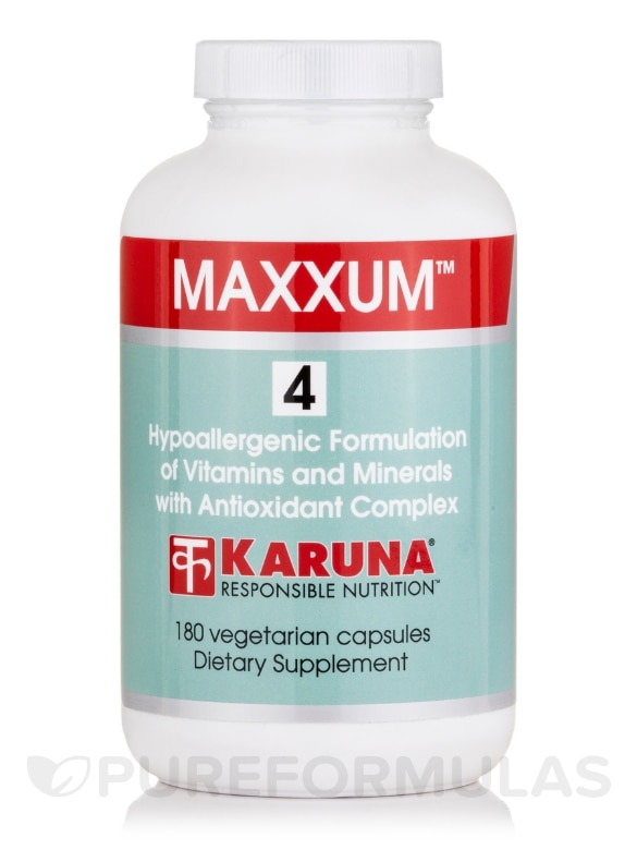Maxxum 4 - 180 Vegetarian Capsules