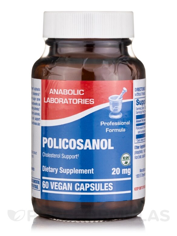 Policosanol 20 mg - 60 Vegetarian Capsules