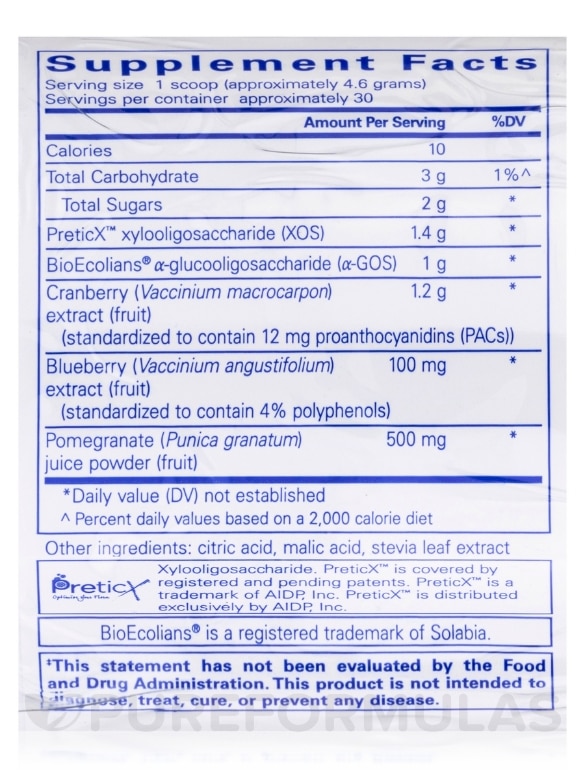 Poly-Prebiotic Powder - 4.9 oz (138 Grams) - Alternate View 4