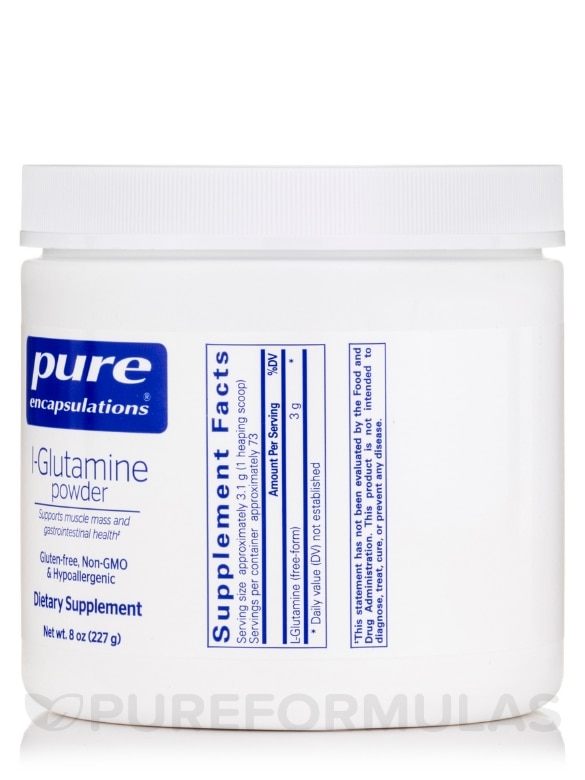 l-Glutamine Powder - 8 oz (227 Grams) - Alternate View 1