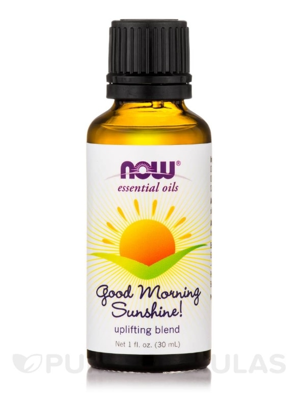NOW® Essential Oils - Good Morning Sunshine! Essential Oil Blend - 1 fl. oz (30 ml)