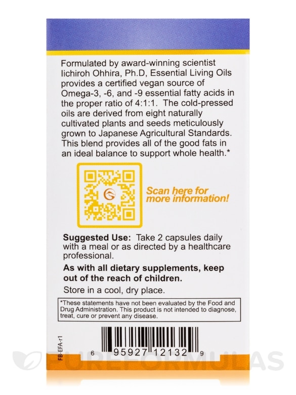 Dr. Ohhira's Essential Living Oils® - 60 Gels - Alternate View 6