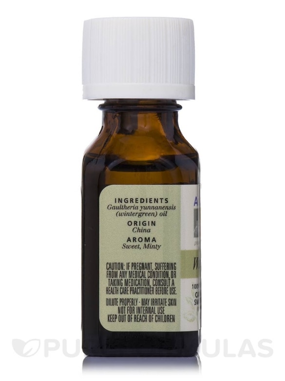 Wintergreen Essential Oil (gualtheria procumbens) - 0.5 fl. oz (15 ml) - Alternate View 3