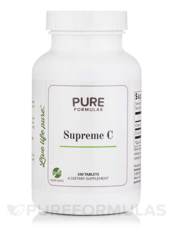 Supreme C with Bioflavonoids - 100 Tablets