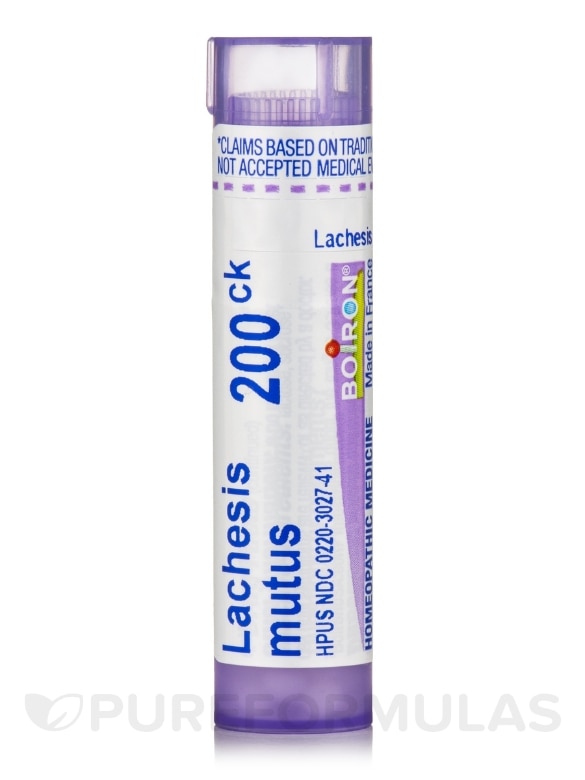Lachesis Mutus 200ck - 1 Tube (approx. 80 pellets)