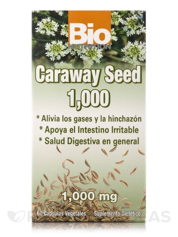 Caraway Seed - 60 Vegetarian Capsules - Alternate View 3