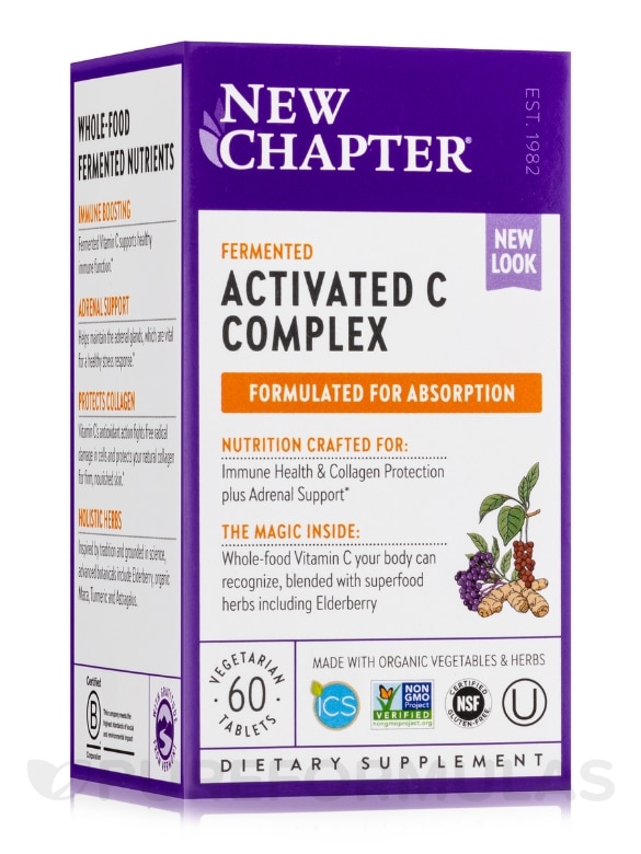 Fermented Activated C Complex - 60 Vegetarian Tablets