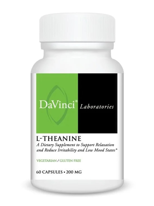 L-Theanine 200 mg - 60 Vegetarian Capsules