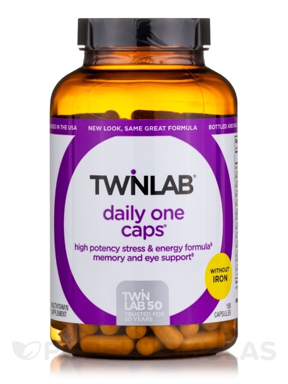 Daily One Caps® without Iron - 180 Capsules