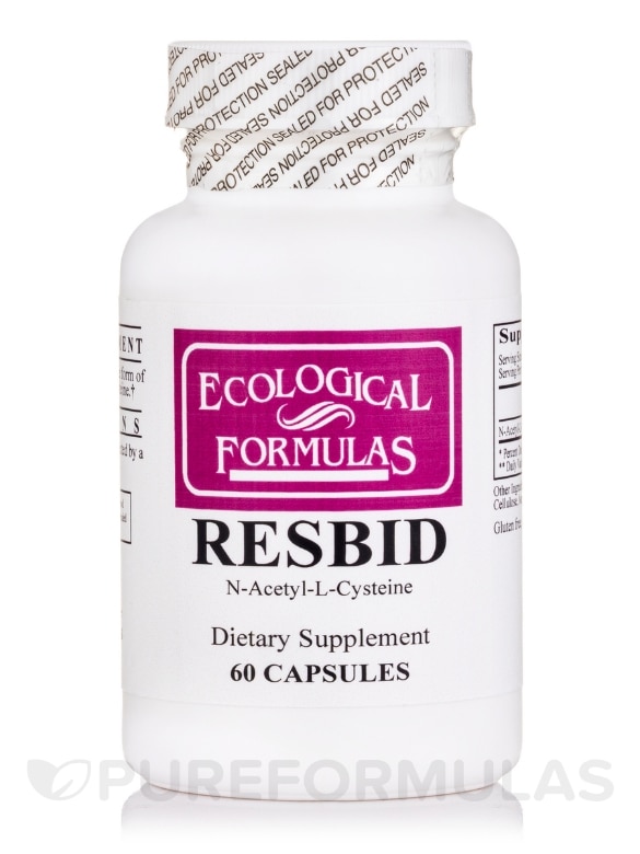 RESBID N-Acety-L-Cysteine - 60 Capsules