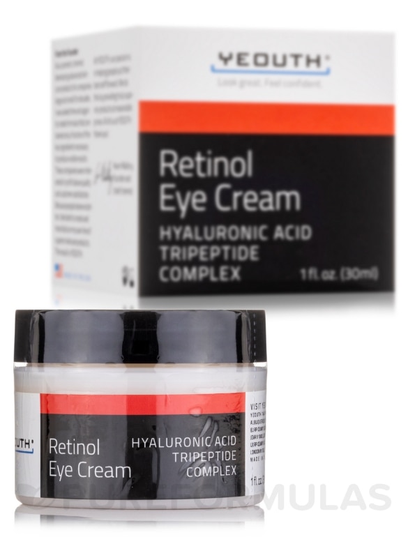 Retinol Eye Cream with Hyaluronic Acid and Tripeptide Complex - 1 fl. oz (30 ml) - Alternate View 1
