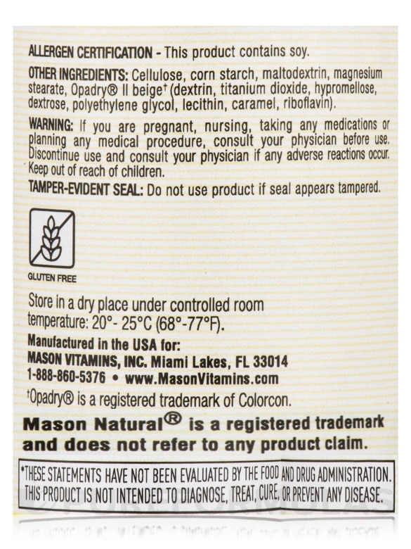 Lutein Plus with Zeaxanthin - 60 Tablets - Alternate View 5