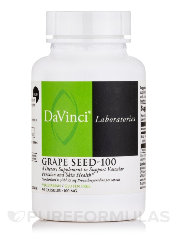 Grape Seed-100 - 90 Capsules