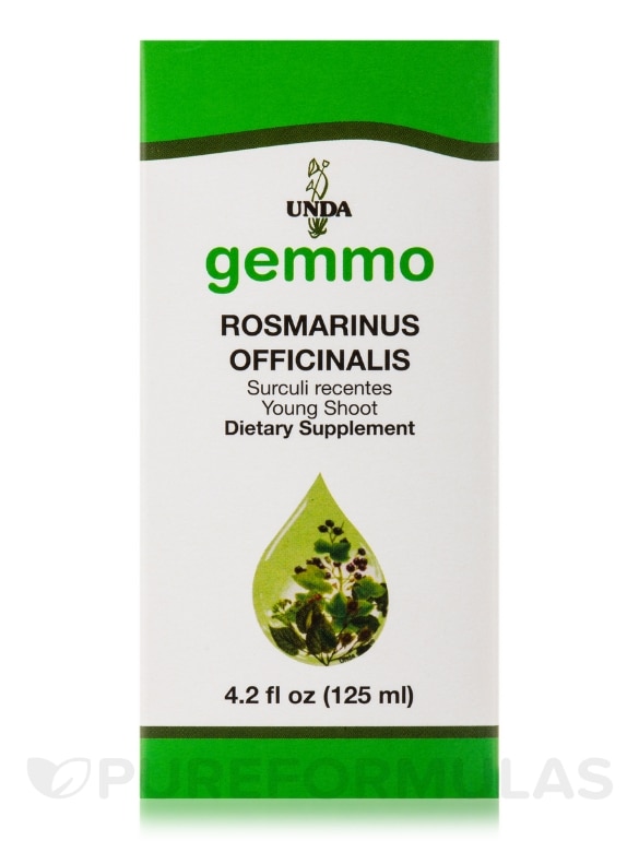 GEMMO - Rosmarinus Officinalis - 4.2 fl. oz (125 ml)