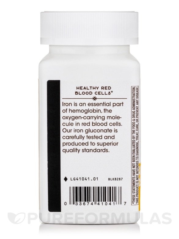Iron 18 mg - 100 Capsules - Alternate View 3