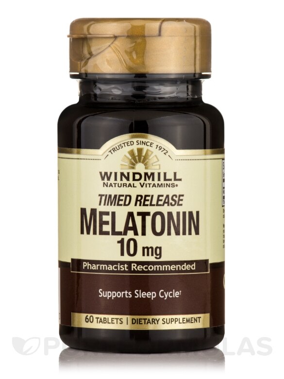 Melatonin 10 mg T.R. - 60 Tablets