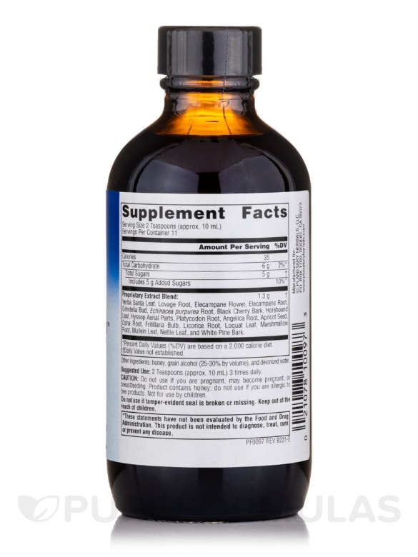 Old Indian Wild Cherry Bark Syrup™ with Echinacea - 4 fl. oz (118.28 ml) - Alternate View 1