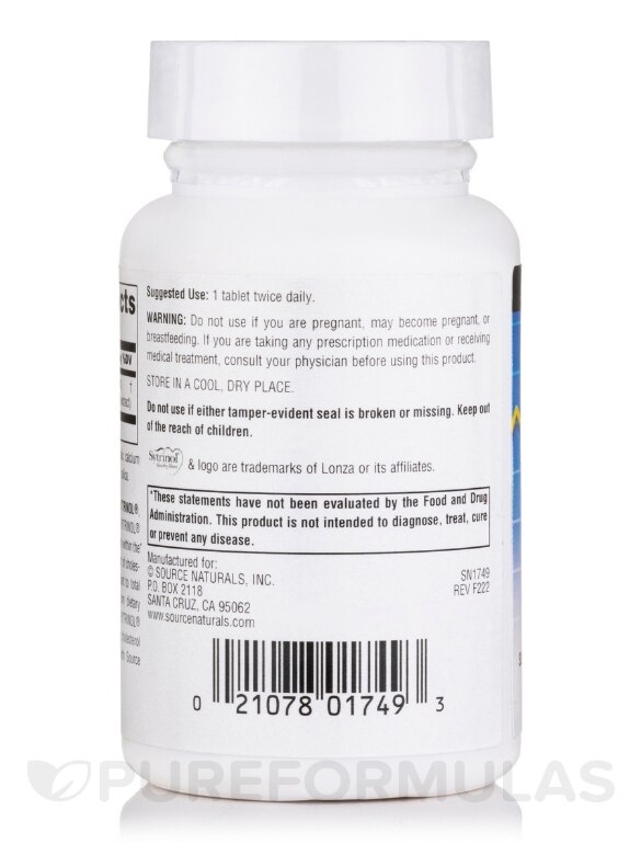 Sytrinol® 150 mg - 60 Tablets - Alternate View 2