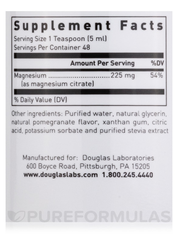 Liquid Magnesium - 8 fl. oz (240 ml) - Alternate View 4