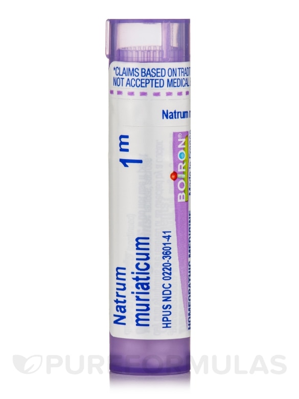Natrum muriaticum 1m - 1 Tube (approx. 80 pellets)