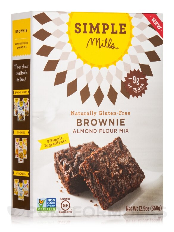 Almond Flour Brownie Mix - 12.9 oz (368 Grams)