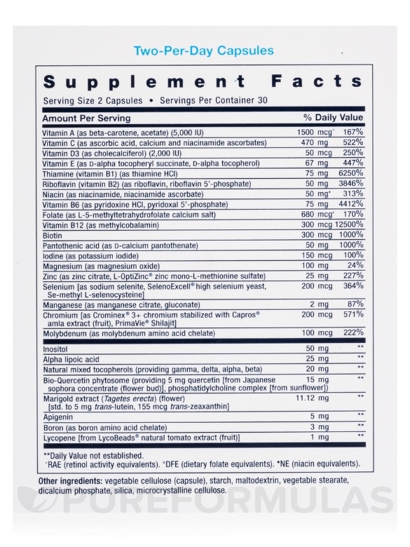 Comprehensive Nutrient Packs ADVANCED - 30 Packets - Alternate View 9