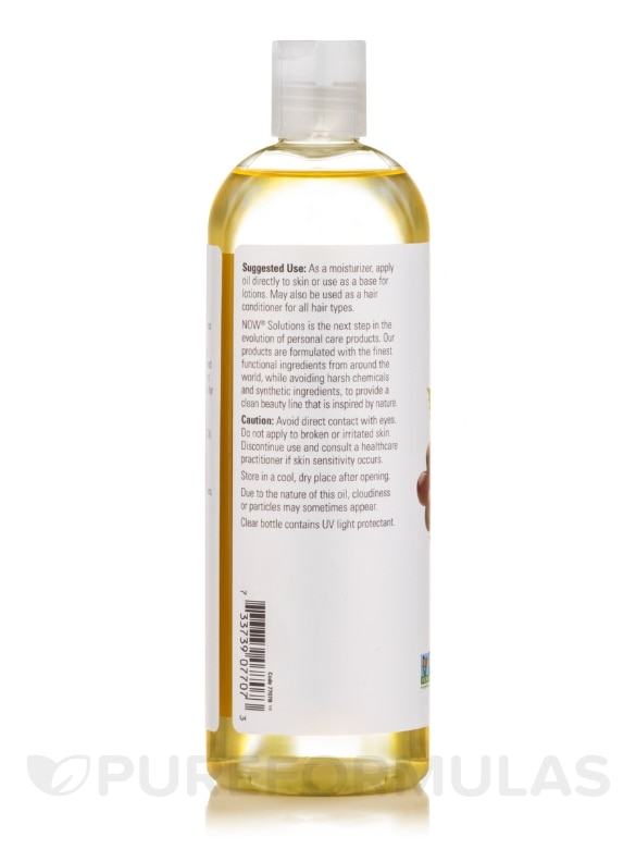 NOW® Solutions - Grapeseed Oil (100% Pure) - 16 fl. oz (473 ml) - Alternate View 2