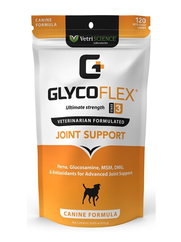 GlycoFlex® Stage 3 for Dogs - 120 Bite-Sized Chews
