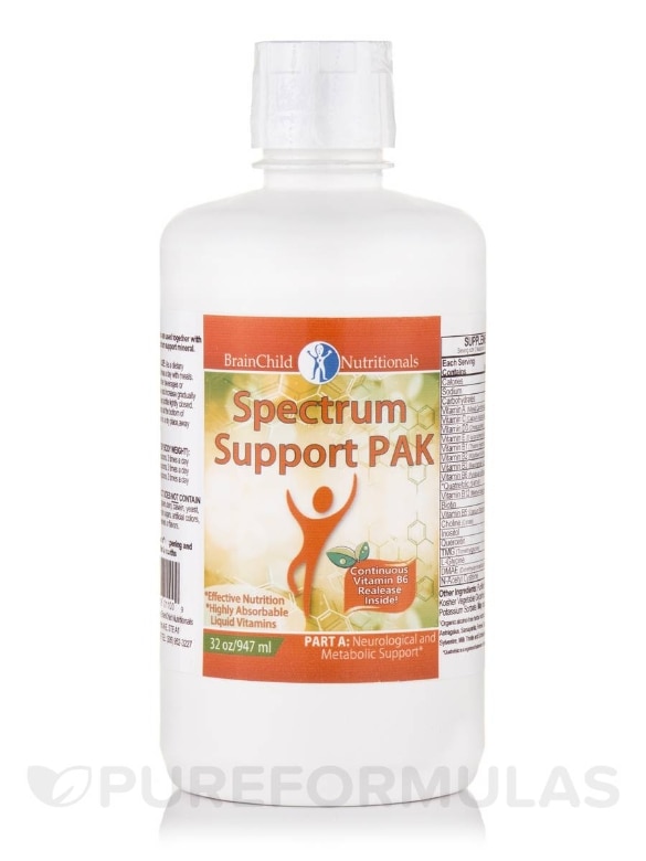 Spectrum Support II Vitamins (with PAK) - Part A