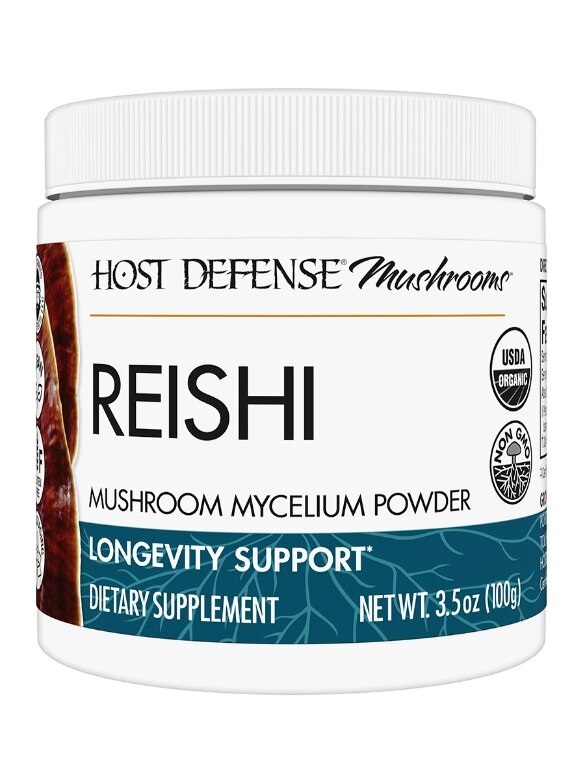 Organic Reishi Powder - 3.5 oz (100 Grams)