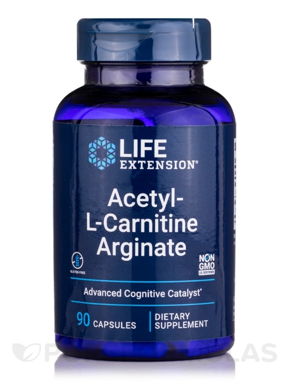 Acetyl-L-Carnitine Arginate - 90 Vegetarian Capsules