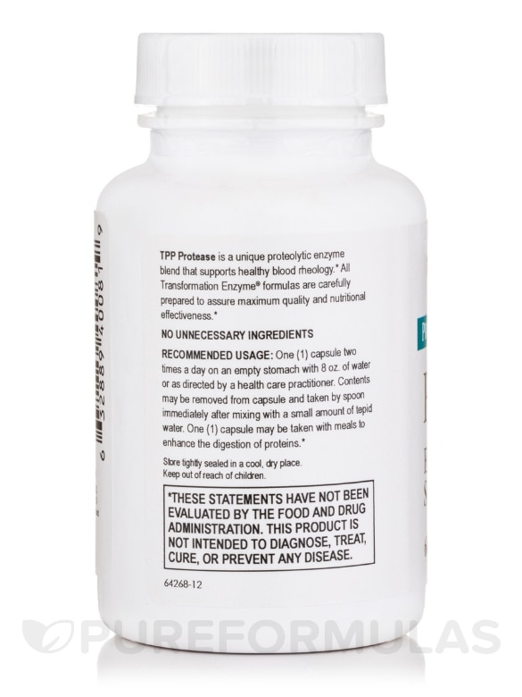 Protease - 60 Capsules - Alternate View 2