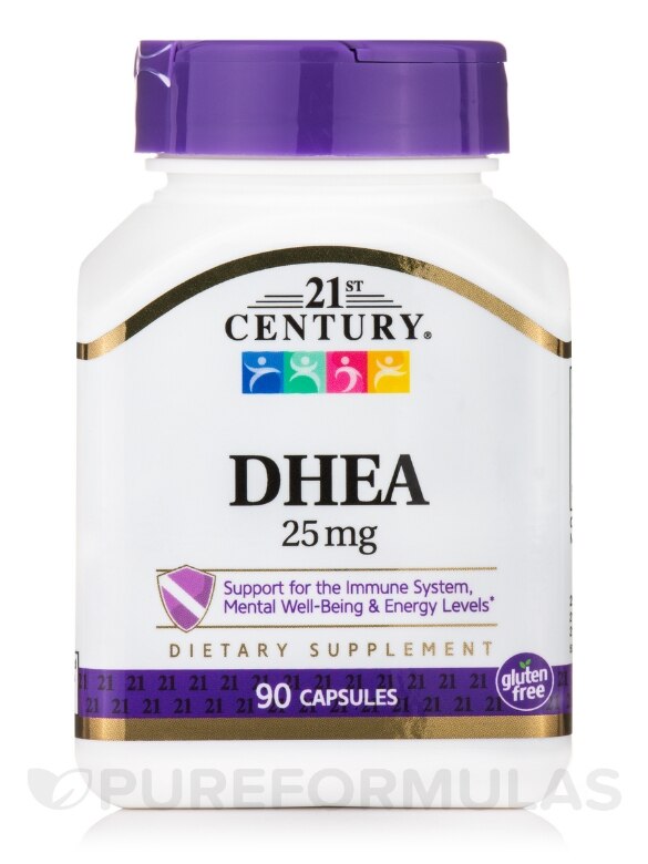 DHEA 25 mg - 90 Capsules