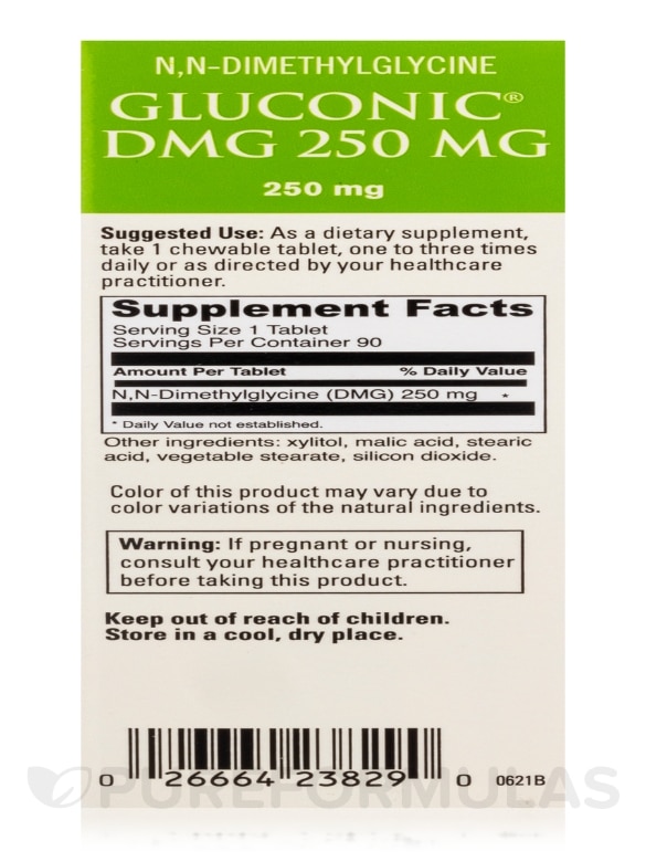Gluconic® DMG 250 mg - 90 Tablets - Alternate View 7