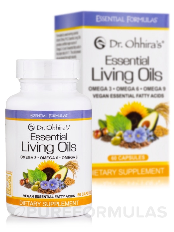 Dr. Ohhira's Essential Living Oils® - 60 Gels - Alternate View 1