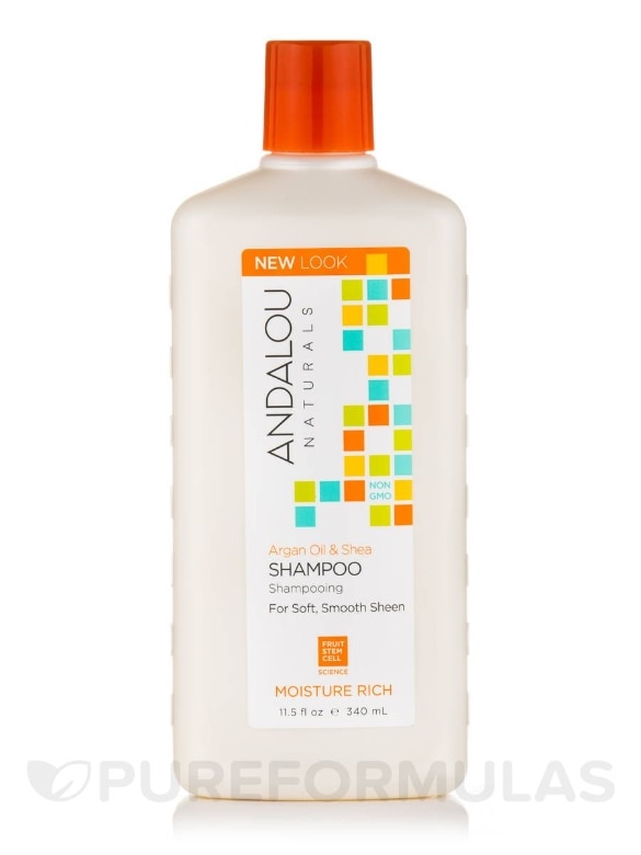 Argan Oil & Shea Moisture Rich Shampoo - 11.5 fl. oz (340 ml)