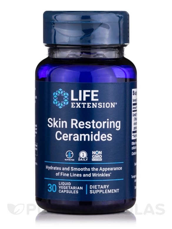 Skin Restoring Ceramides - 30 Liquid Vegetarian Capsules