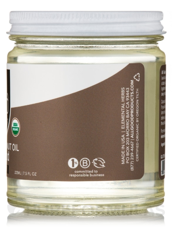 Coconut Oil Skin Food - Unscented - 7.5 fl. oz (222 ml) - Alternate View 1